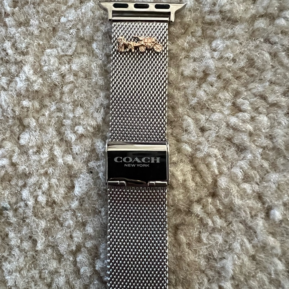 Coach watch band for Apple Watch